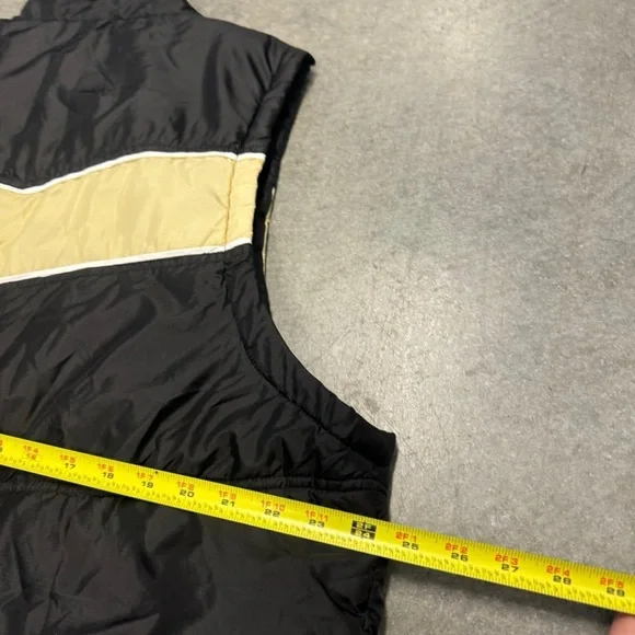 Black and Cream Purdue university vest - Picture 7 of 7